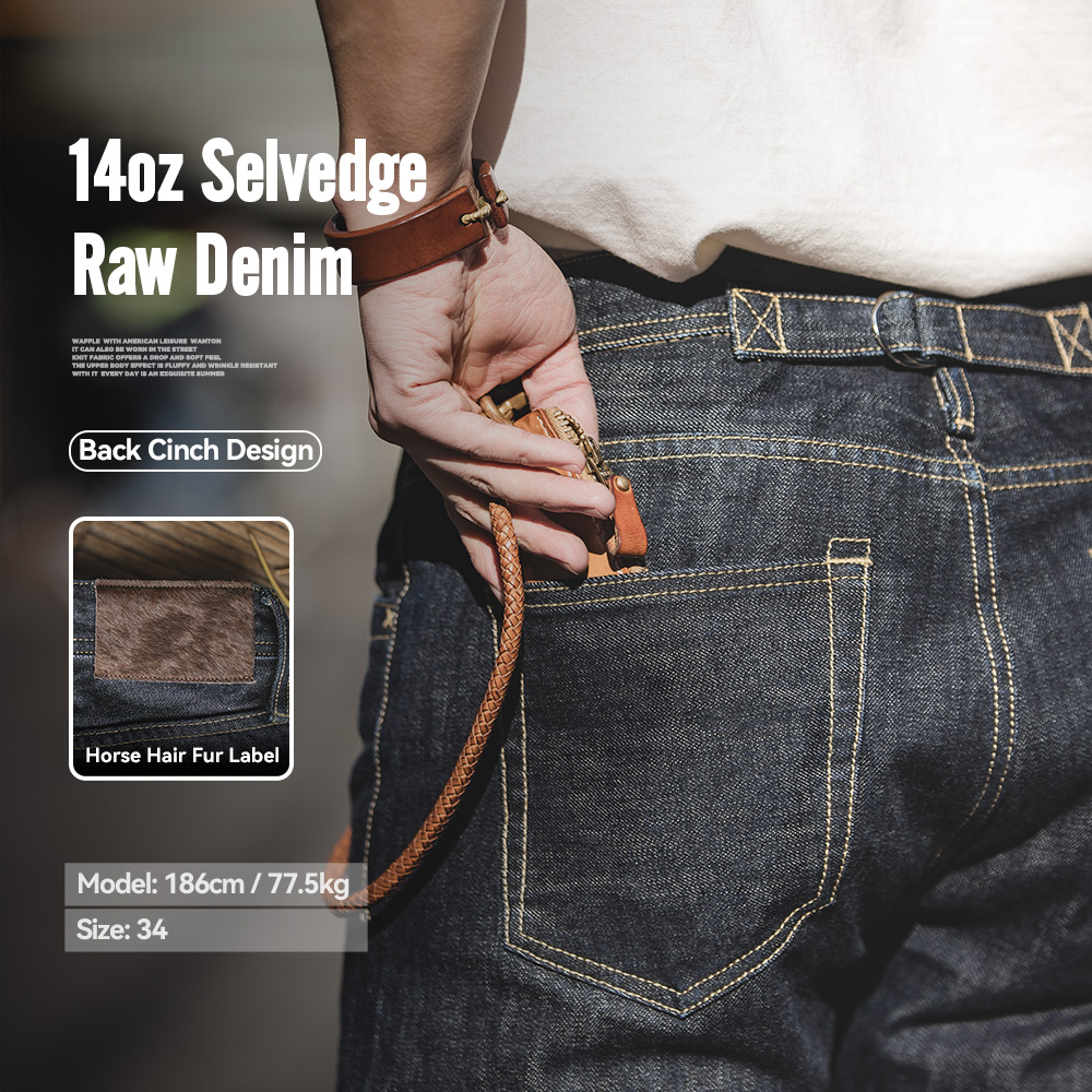 Levis Jeans 501 - جينز رجالي من Maden بوزن 14