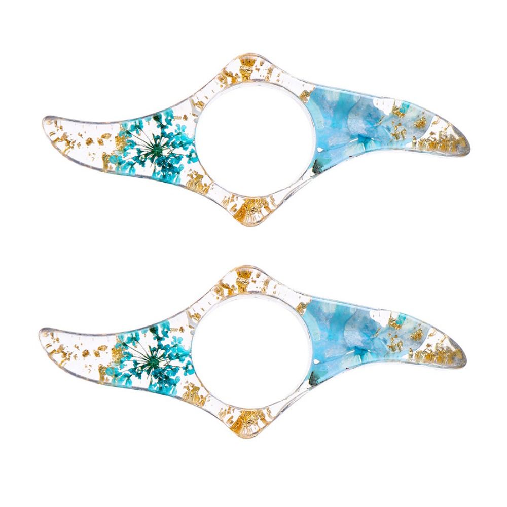 Dried Flower Bookmark - الاكريليك الإبهام كتاب دعم المجففة زهرة