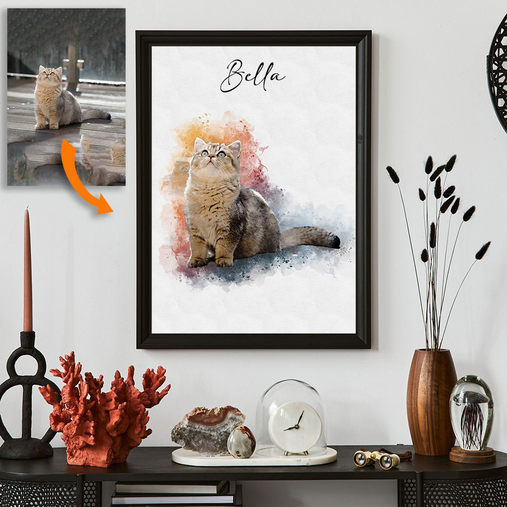 صورة مخصصة للحيوانات الأليفة م - مراجعة Pet Portrait Custom وسعره