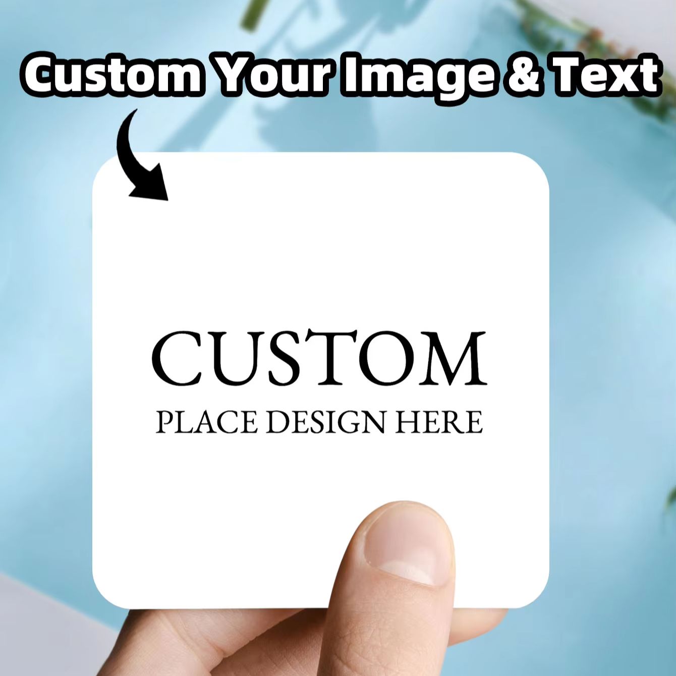 ملصقات مربعة مخصصة ومقاومة للم - مراجعة Personalised Candle Label وسعره