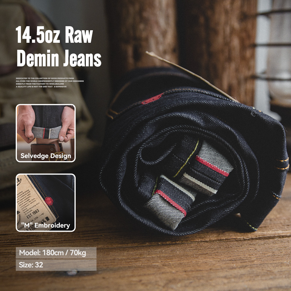جينز Maden Vintage 14.5oz Selv - مراجعة Levis Jeans 501 وسعره