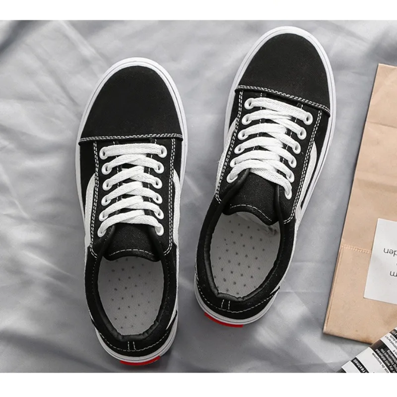 أحذية مشي قماشية للطلاب الشباب - مراجعة Vans Shoes Old Skool وسعره